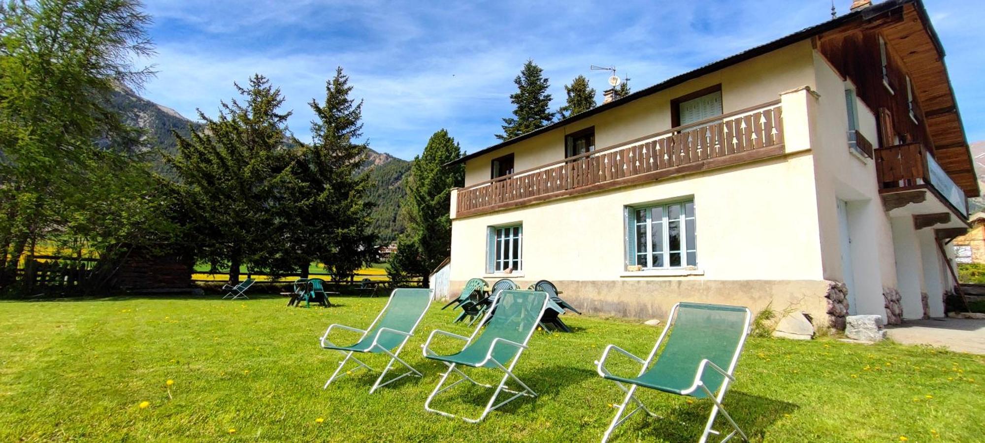 Gite Montagne 1 A 25 Places "Chalet Coste Belle" Ceillac Buitenkant foto